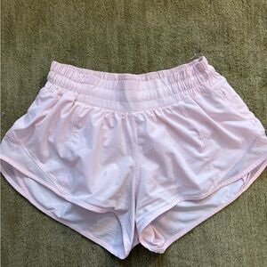 Lululemon Athletica Pink Athletic Shorts Lightweight Breathable